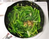 空芯菜の炒めもの作り方4写真