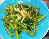空芯菜の炒めもの作り方6写真