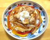 フライパンで簡単◎温泉タマゴで親子丼作り方5写真