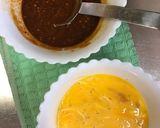 にんじんと卵の胡麻味噌炒め作り方1写真