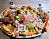 幼児喜ぶ♡子供向けアンパンマンオードブル作り方1写真