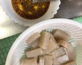 こんにゃくと玉ねぎの生姜炒め作り方1写真