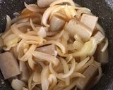 こんにゃくと玉ねぎの生姜炒め作り方2写真