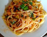 夏野菜とツナのパスタ作り方7写真