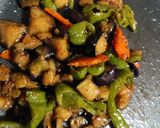 夏野菜のごま味噌炒め作り方2写真