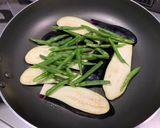茄子と豚のからし炒め作り方4写真