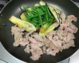 茄子と豚のからし炒め作り方5写真