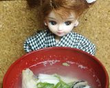 リカちゃん♡穴子のお吸い物【:εω作り方8写真