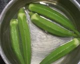 オクラの冷たいスープ作り方1写真