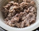 豆腐とネギの肉吸い(にくすい)作り方8写真