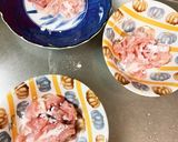 レンジ大根豚こまオイ甘酸味青椒肉絲風作り方3写真