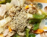 レンジ大根豚こまオイ甘酸味青椒肉絲風作り方17写真