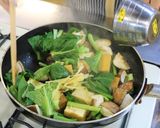 しいたけと厚揚げの和風あん作り方5写真