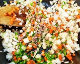 残りご飯でフワフワ炒め飯。作り方4写真