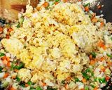 残りご飯でフワフワ炒め飯。作り方5写真