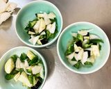レンジ温野菜卵キムチクリームチャンプル作り方15写真