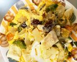 レンジ温野菜卵キムチクリームチャンプル作り方23写真
