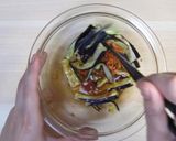 ポン酢で茄子キムチのおそうめん作り方8写真