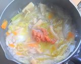お野菜たっぷり豆乳味噌スープ作り方4写真