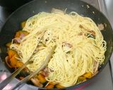 かぼちゃホクホクパスタ作り方7写真