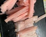 ビンチョウ鮪とミョウガの漬け丼作り方2写真
