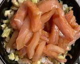 ビンチョウ鮪とミョウガの漬け丼作り方7写真