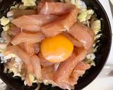 ビンチョウ鮪とミョウガの漬け丼作り方8写真