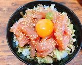 ビンチョウ鮪とミョウガの漬け丼作り方10写真