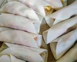 簡単!キムチーズ餃子(えごま入り)作り方4写真