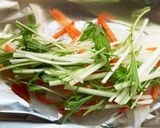 塩サバのホイル焼き(トッピングはチーズ)作り方2写真