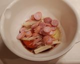 そうめん(半田麺)でお好み焼き 第2弾作り方2写真