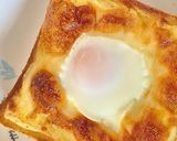 簡単!目玉焼きトースト^_^作り方1写真