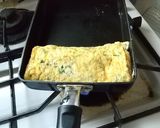 鮭中骨缶と、大葉のサッパリ卵焼き！！作り方3写真