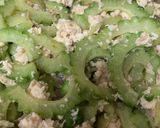 超簡単☆豆腐とツナのゴーヤチャンプルー作り方4写真