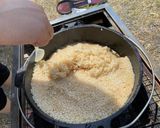 ウズベキスタン♡伝統の野外牛肉プロフ作り方9写真
