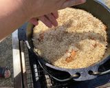 ウズベキスタン♡伝統の野外牛肉プロフ作り方13写真