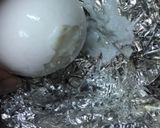 うっかり割れた卵で茹で卵作り方2写真