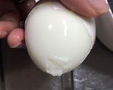 うっかり割れた卵で茹で卵作り方3写真