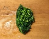モロヘイヤと納豆のネバネバチャーハン作り方1写真