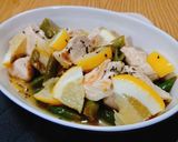 簡単！早い！鶏肉のハーブレモン焼き作り方5写真