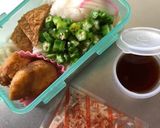 おろしぶっかけうどん弁当作り方5写真