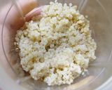 箸が止まらない！ナスのキヌア入り味噌炒め作り方1写真