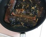 マグロの血合いニンニク煮焼き作り方3写真