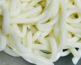 プチッとうどん使用●肉味噌の冷やしうどん作り方3写真