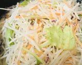 野菜サラダパックで具だくさんスープ作り方2写真