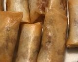 揚げたて美味い!わが家の春巻き!!作り方4写真