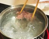 簡単♪牛しゃぶで冷しゃぶサラダ作り方2写真