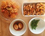 お弁当★レンコンとソーセージピリ辛ポン酢作り方4写真