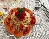 豆乳トマトスープでトマトたっぷりそうめん作り方3写真