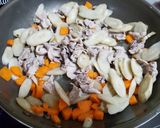 豚肉とごぼうのゴマ味噌コチュジャン炒め作り方5写真